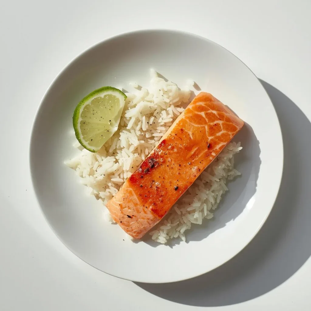 Aldi Salmon with Rice