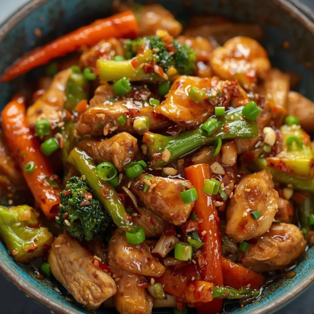 Chicken Stir Fry with Soy Sauce