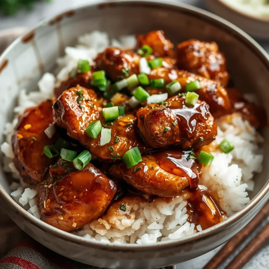 Chicken Teriyaki with Rice