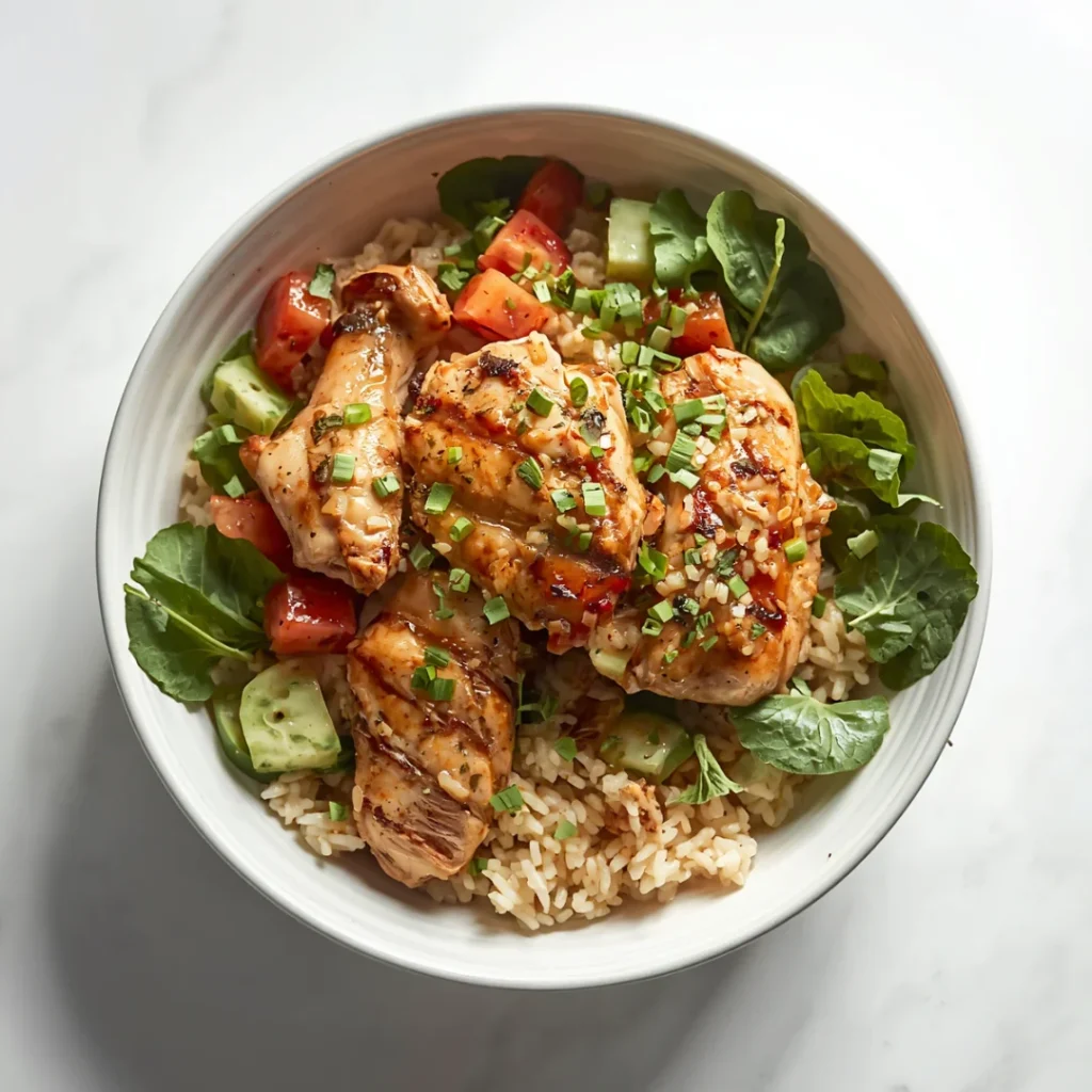 Chicken and Rice Power Bowl