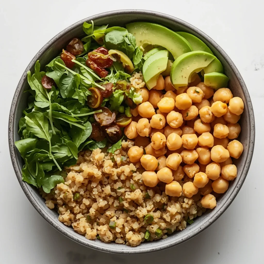 Chickpea and Quinoa Bowl