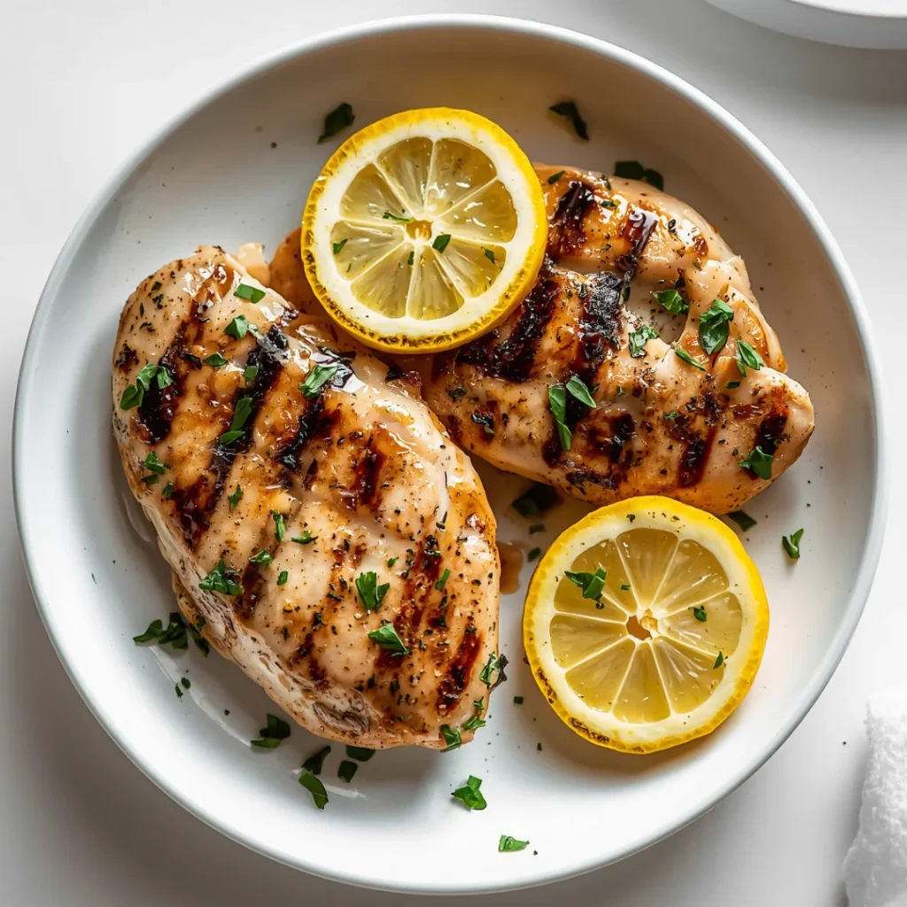 Grilled Lemon Herb Chicken