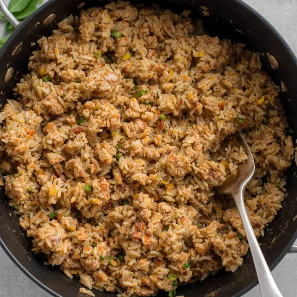 Ground Turkey Rice Skillet