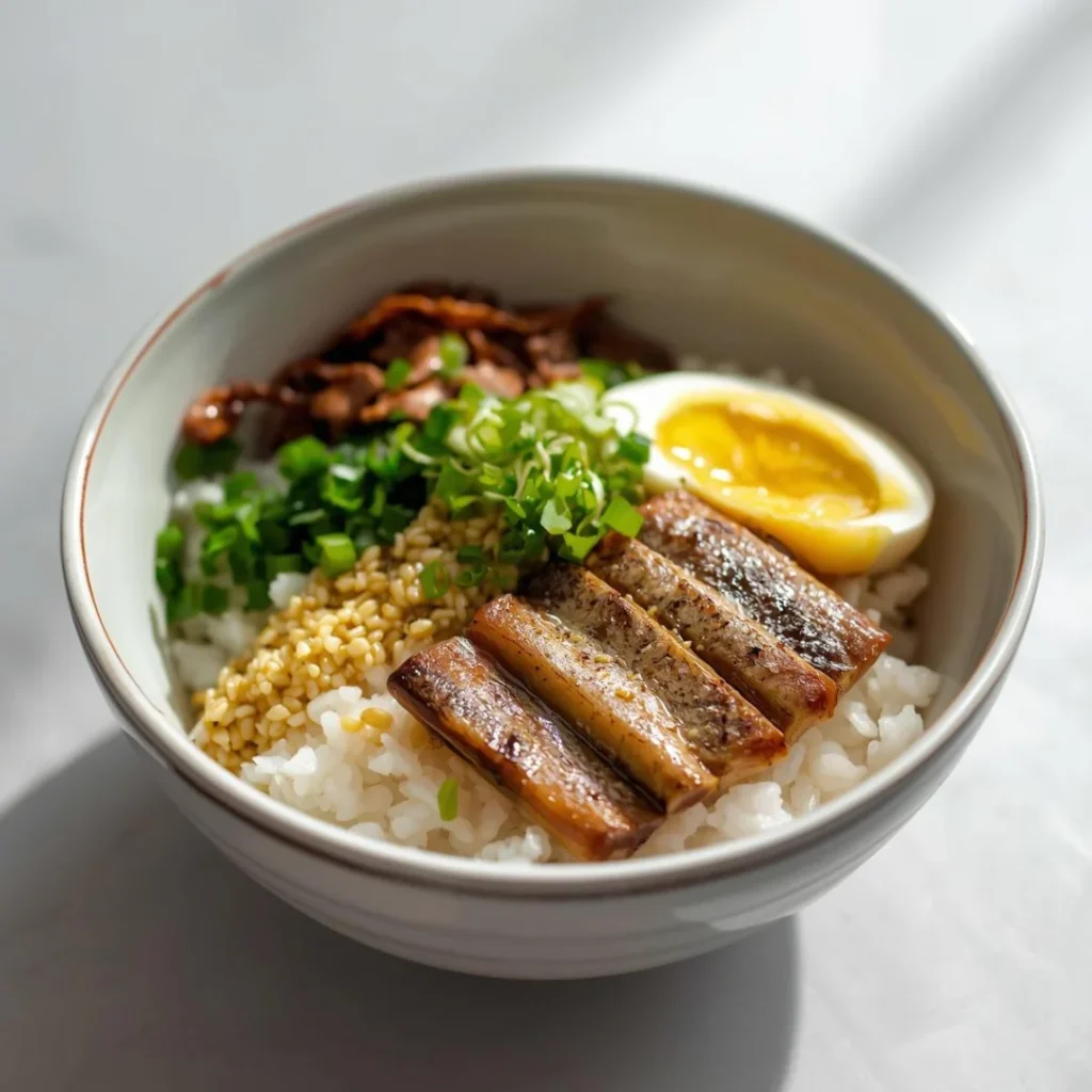 Sardine Rice Bowl