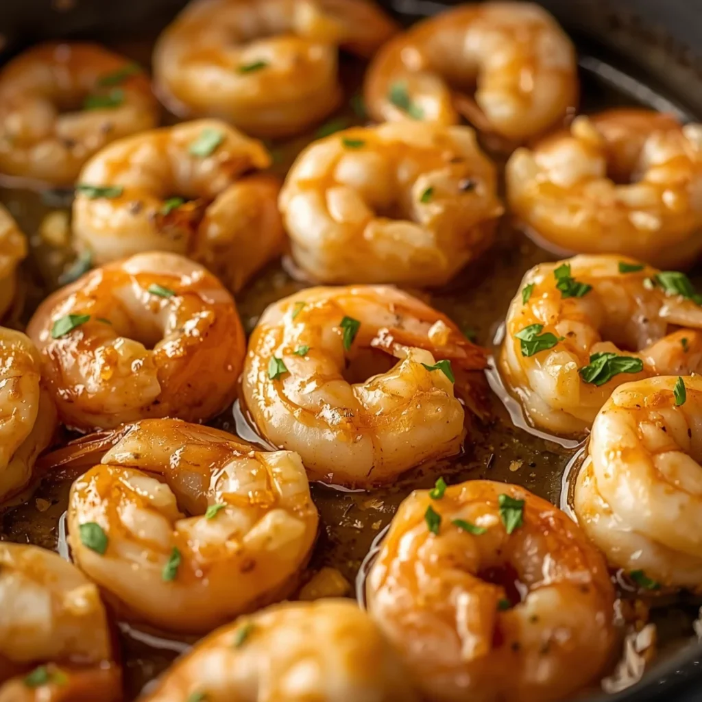 Shrimp Garlic Butter Skillet