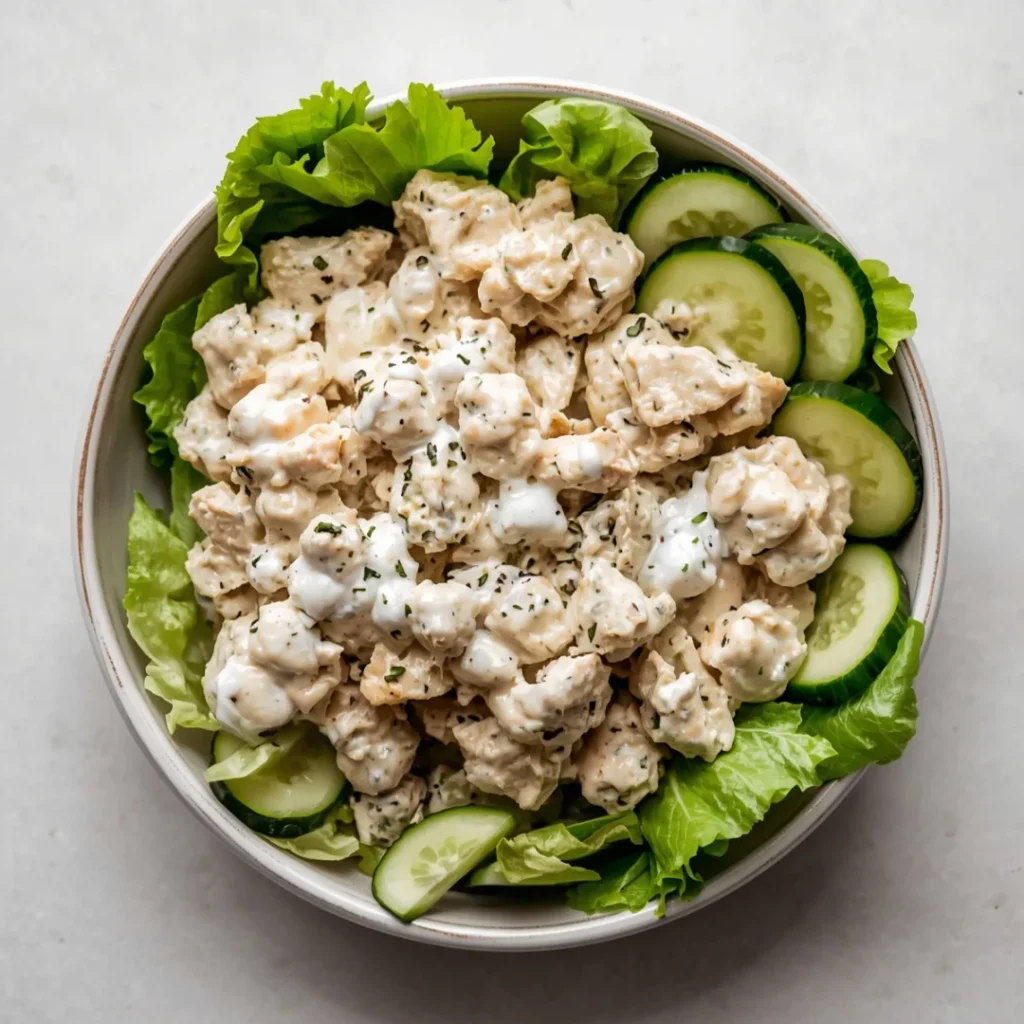 Tuna Salad with Greek Yogurt Dressing