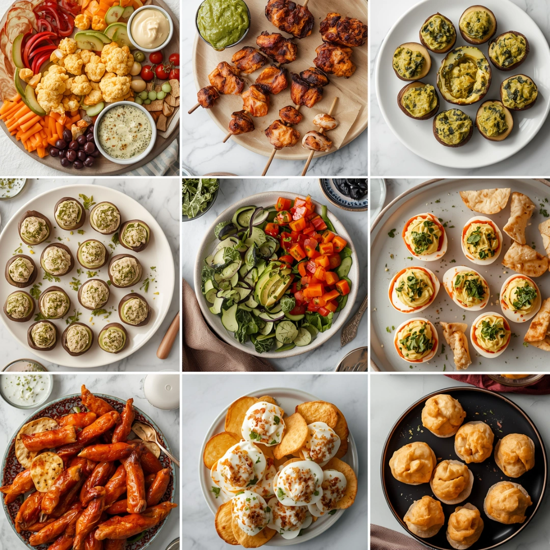 12 Low Carb Party Appetizers