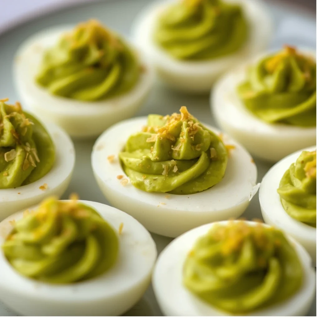 Avocado Deviled Eggs
