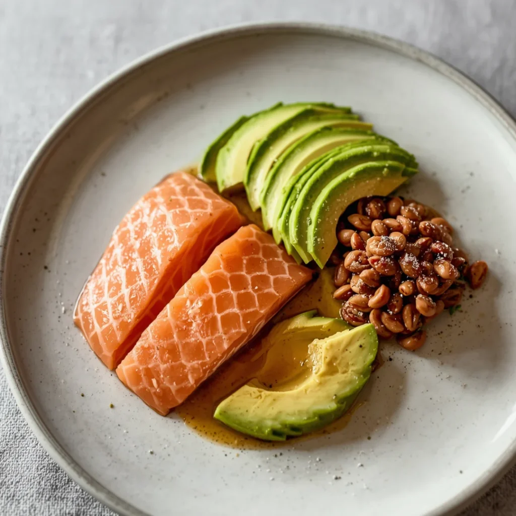Avocado Salmon Plate