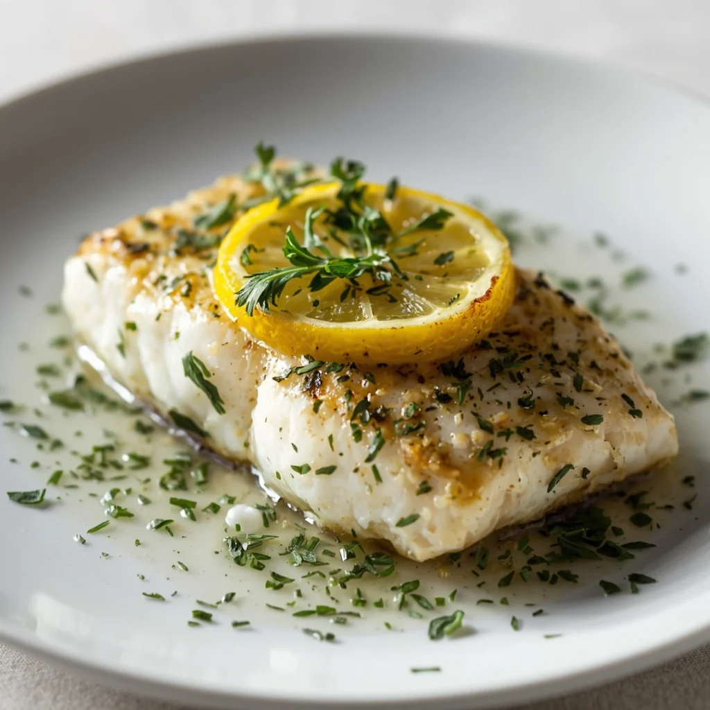 Baked Cod with Herbs 1