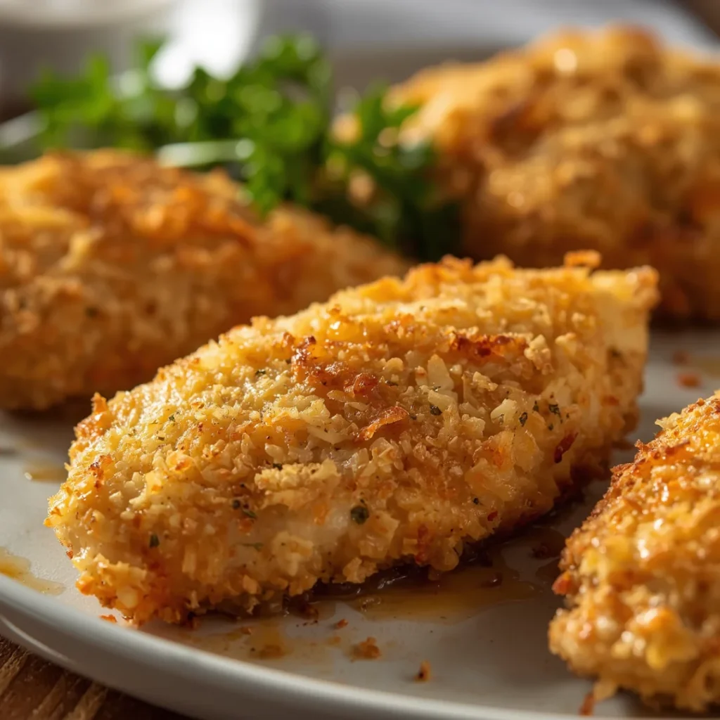 Baked Parmesan Crusted Chicken