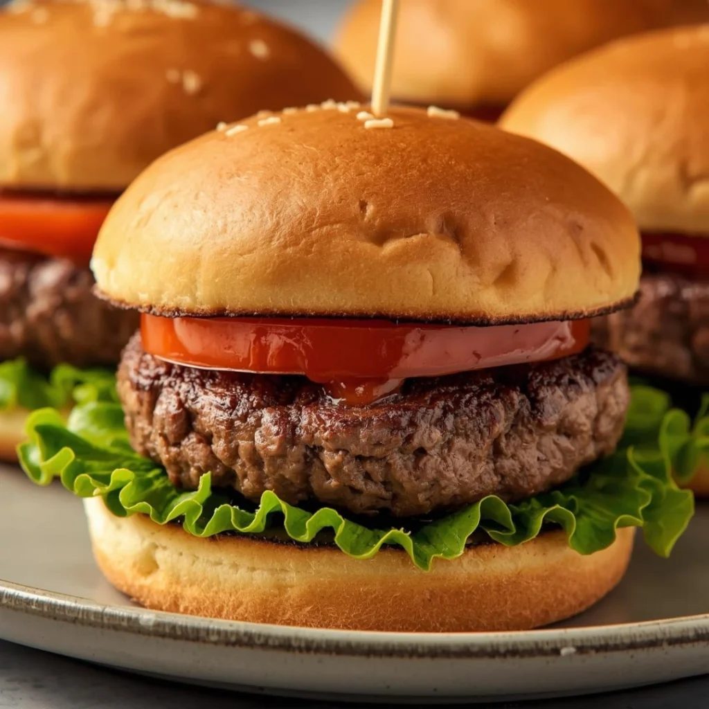 Beef Burgers GF Buns