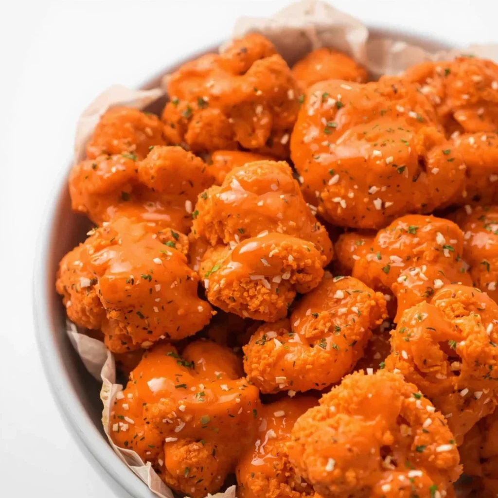 Buffalo Cauliflower Bites