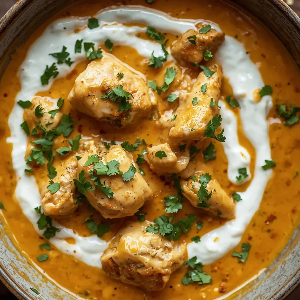 Chicken Curry with Greek Yogurt