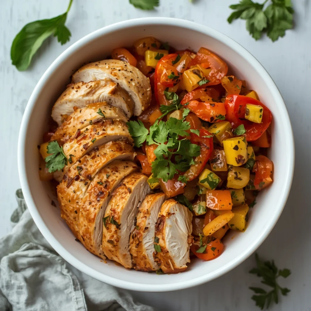 Chicken Fajita Bowl 1