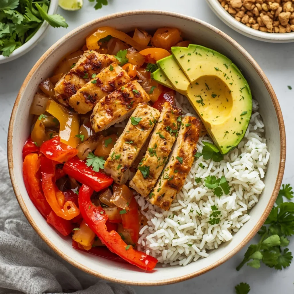 Chicken Fajita Bowl