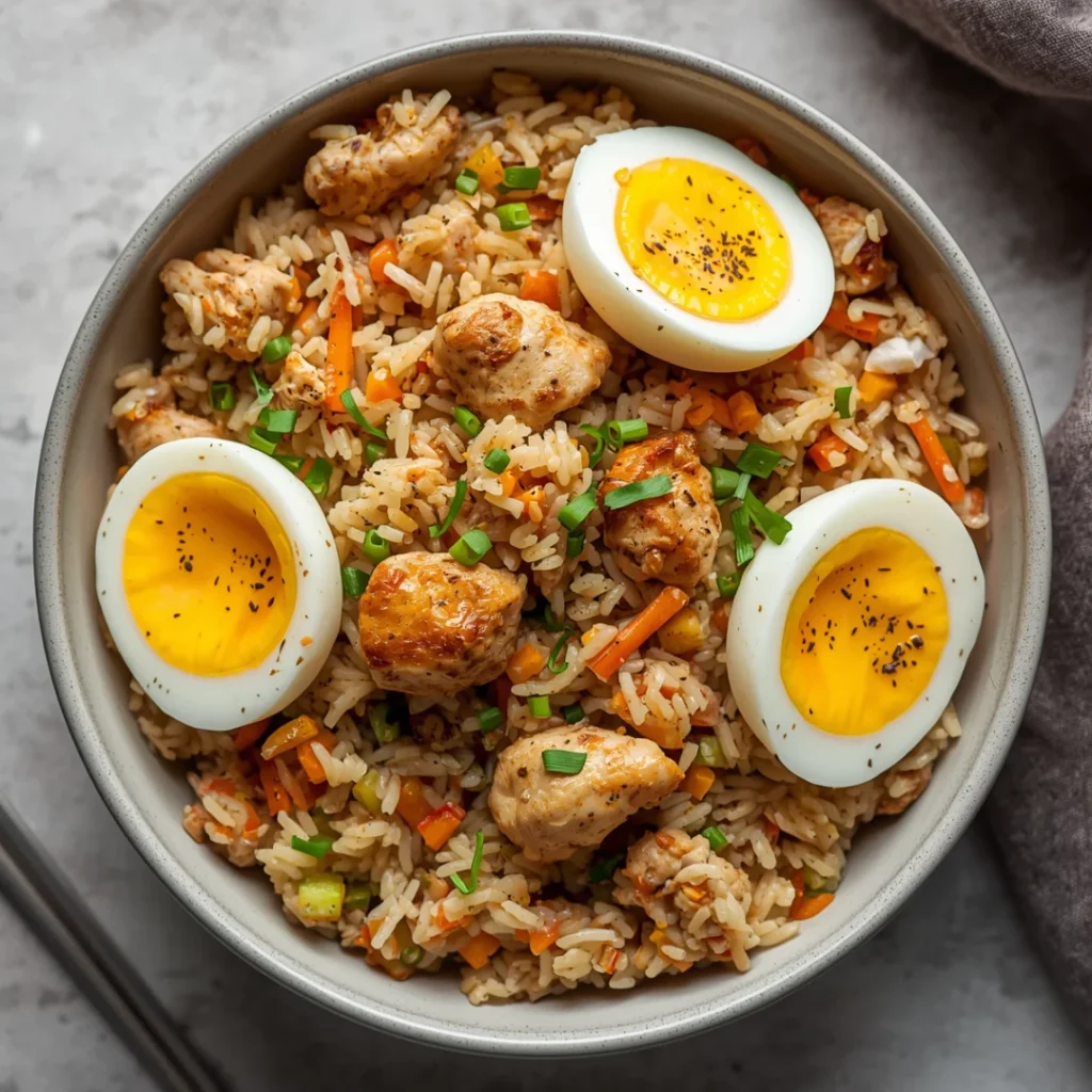 Chicken Fried Rice High Protein