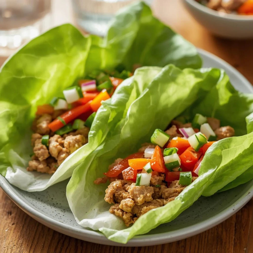 Chicken Lettuce Wraps