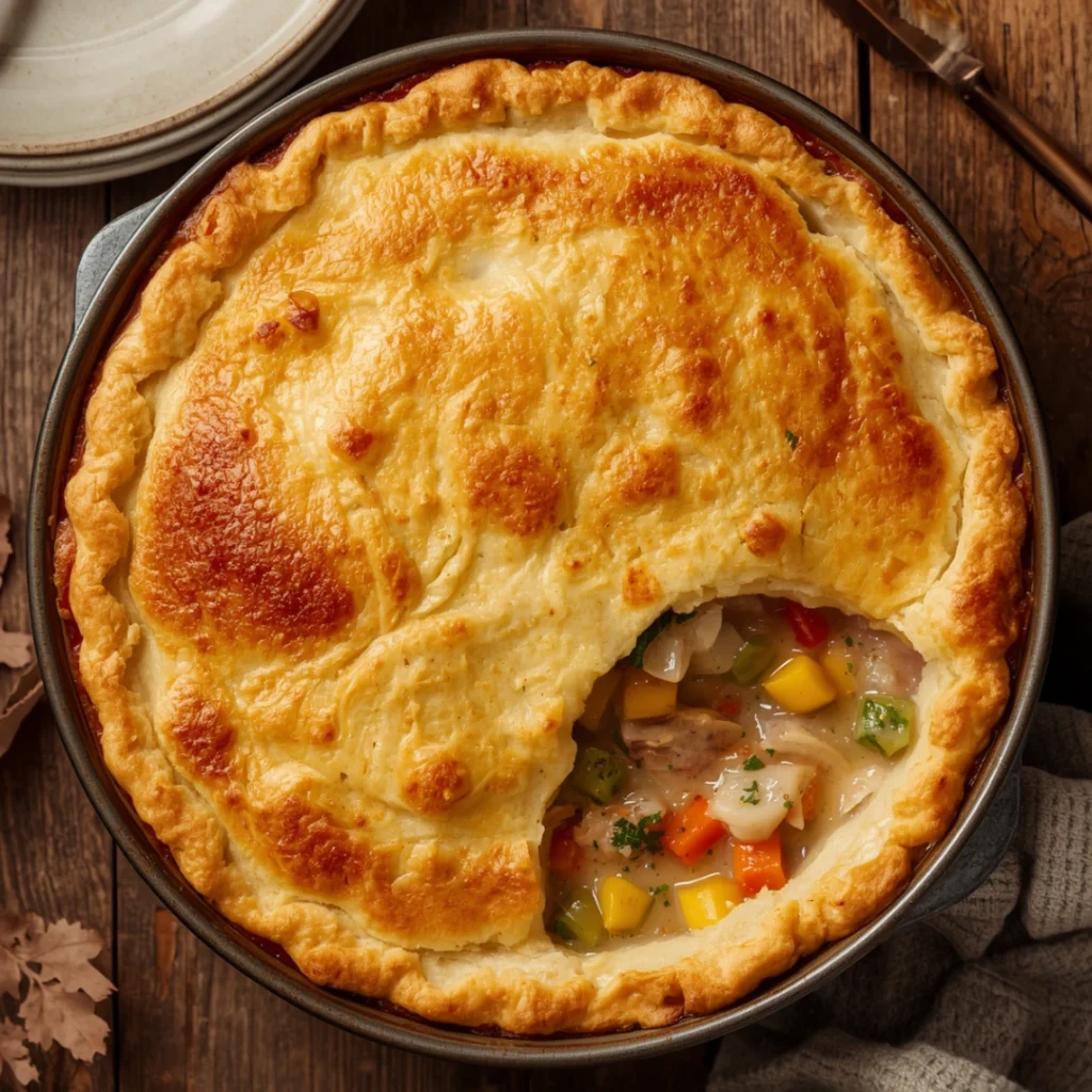 Chicken Pot Pie GF Crust