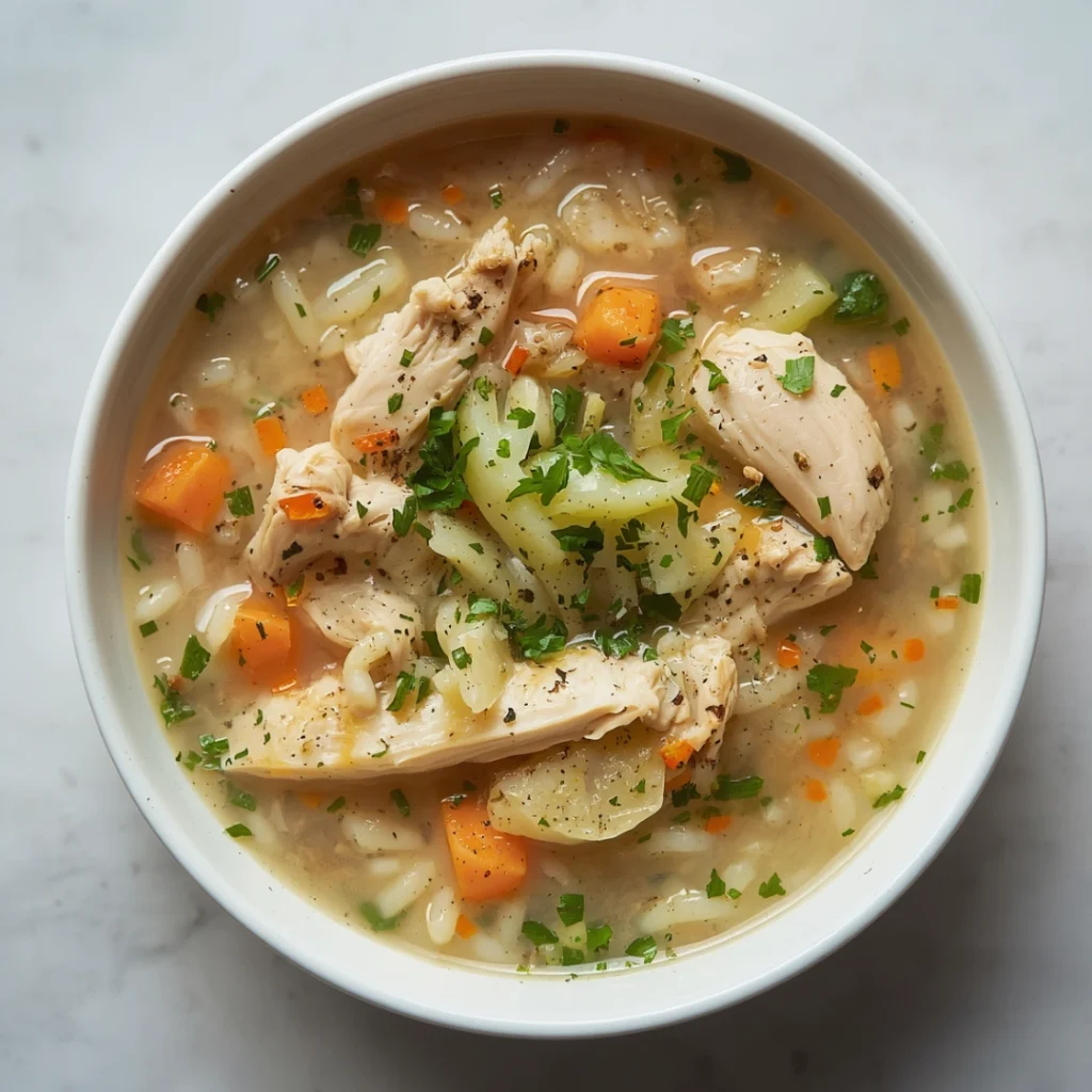 Chicken Rice Soup