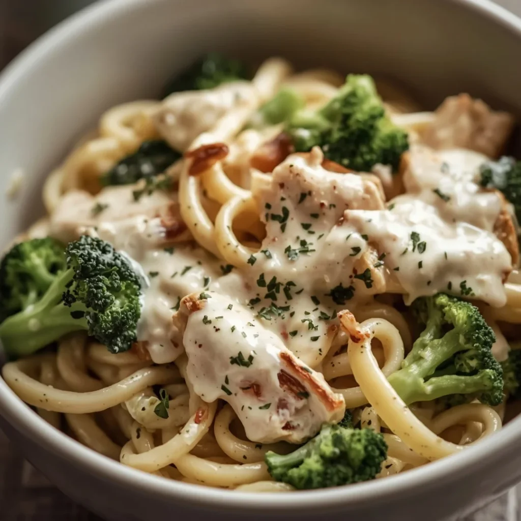 Chicken and Broccoli Alfredo