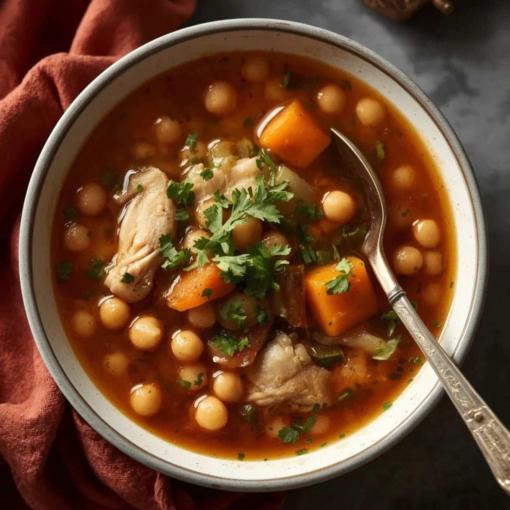 Chicken and Chickpea Stew