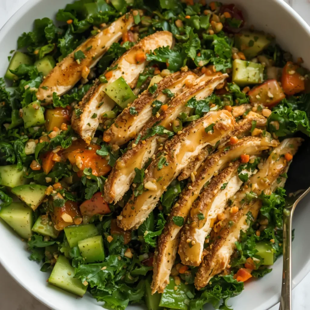 Chicken and Kale Salad