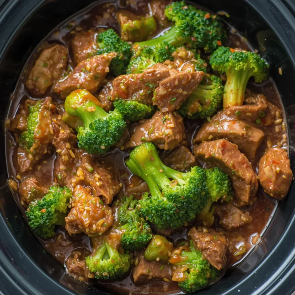 Crockpot Beef and Broccoli