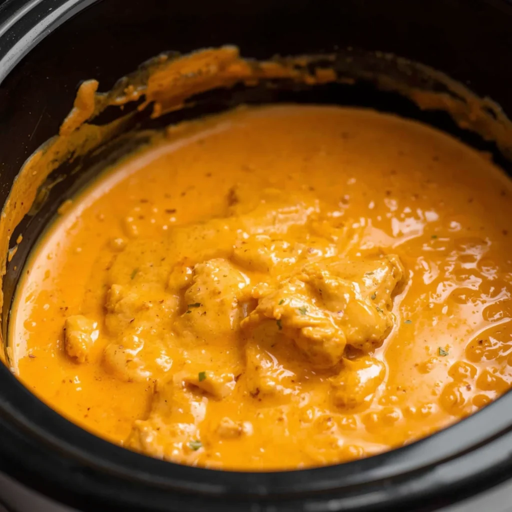 Crockpot Buffalo Chicken Dip