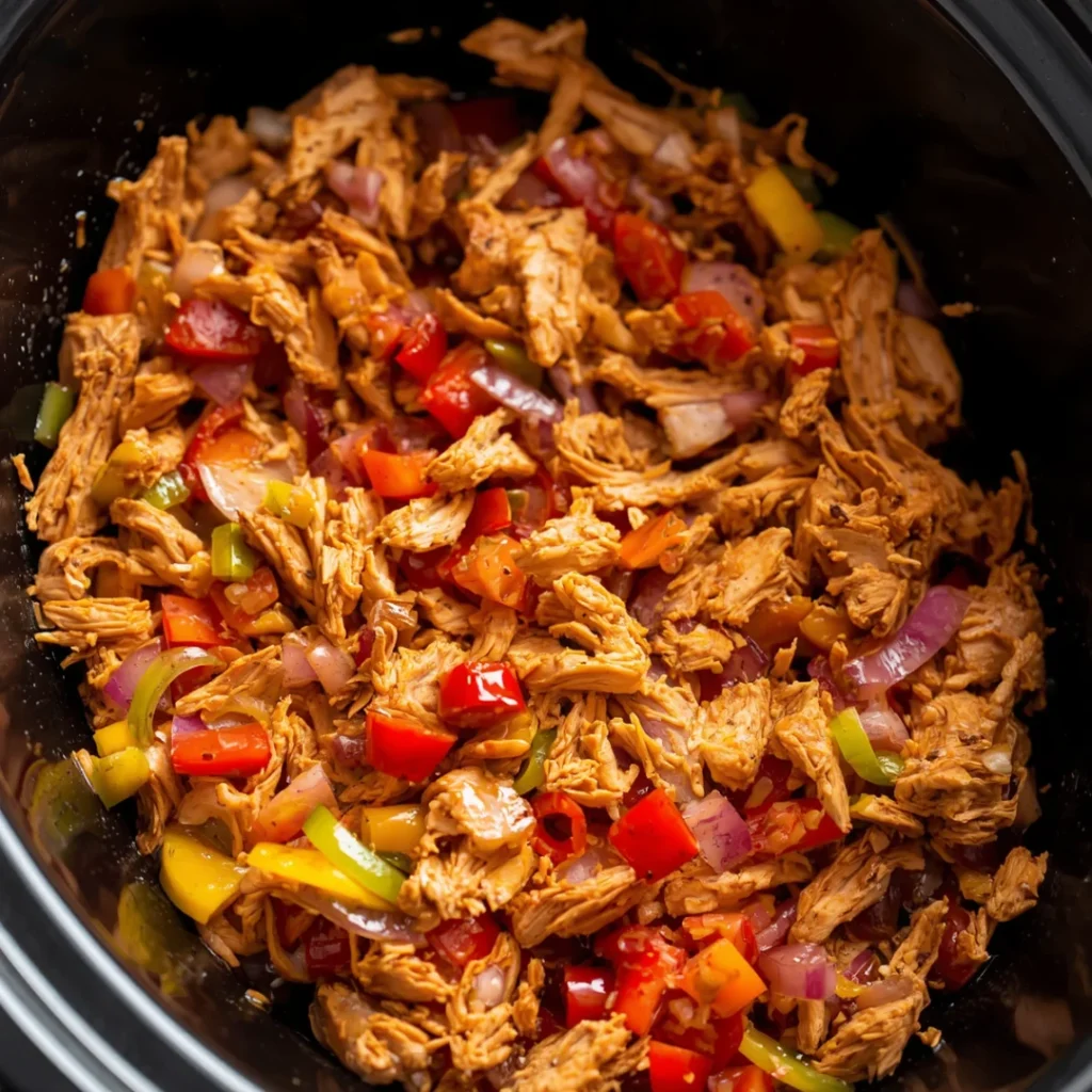 Crockpot Chicken Fajitas