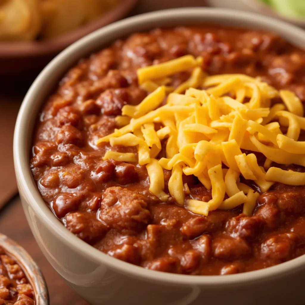 Crockpot Chili Dip