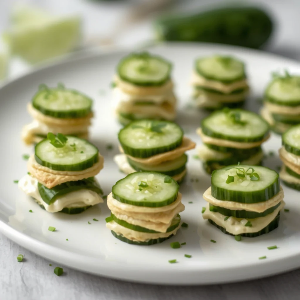 Cucumber Sandwich Bites