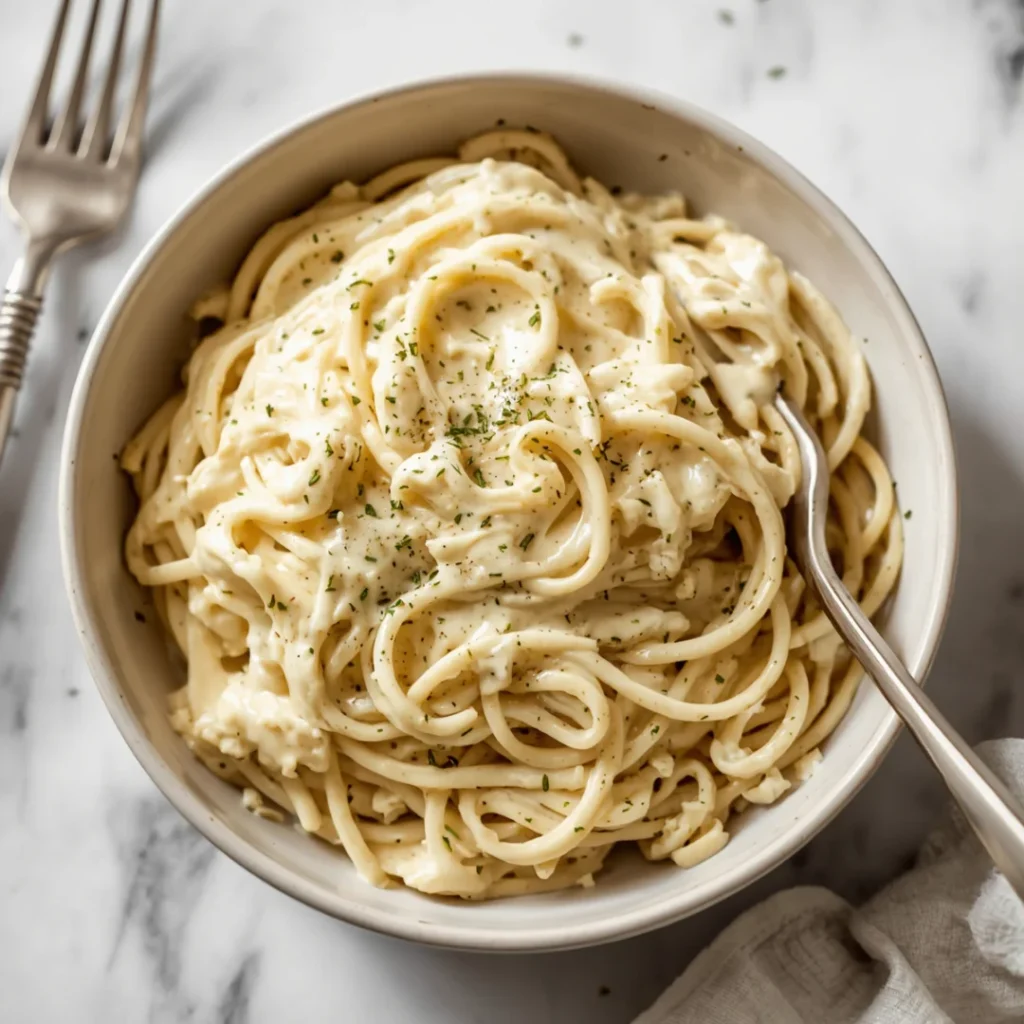 Dairy Free Alfredo Pasta