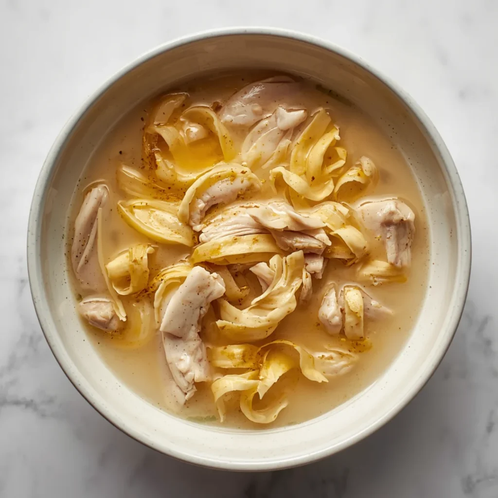 Egg Drop Soup with Chicken