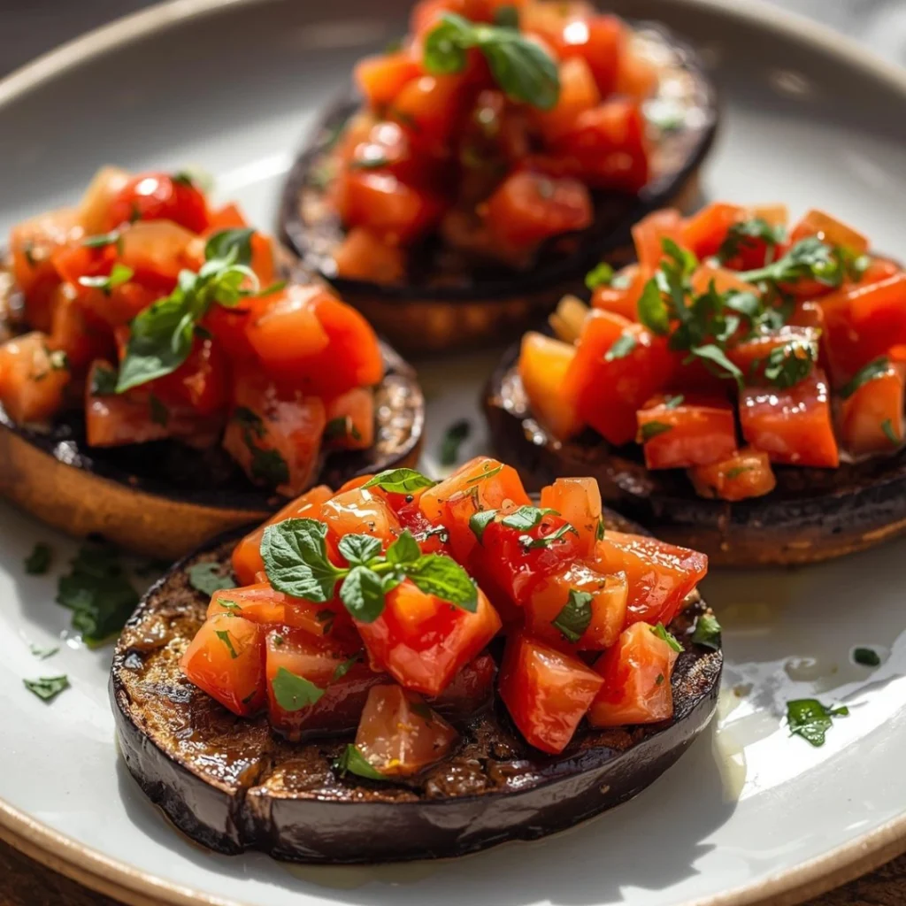 Eggplant Bruschetta