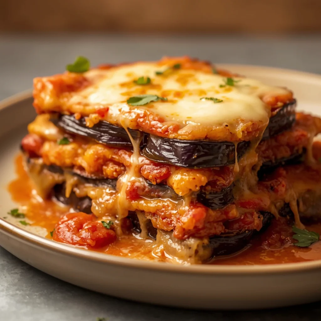 Eggplant Parmesan GF Breadcrumbs