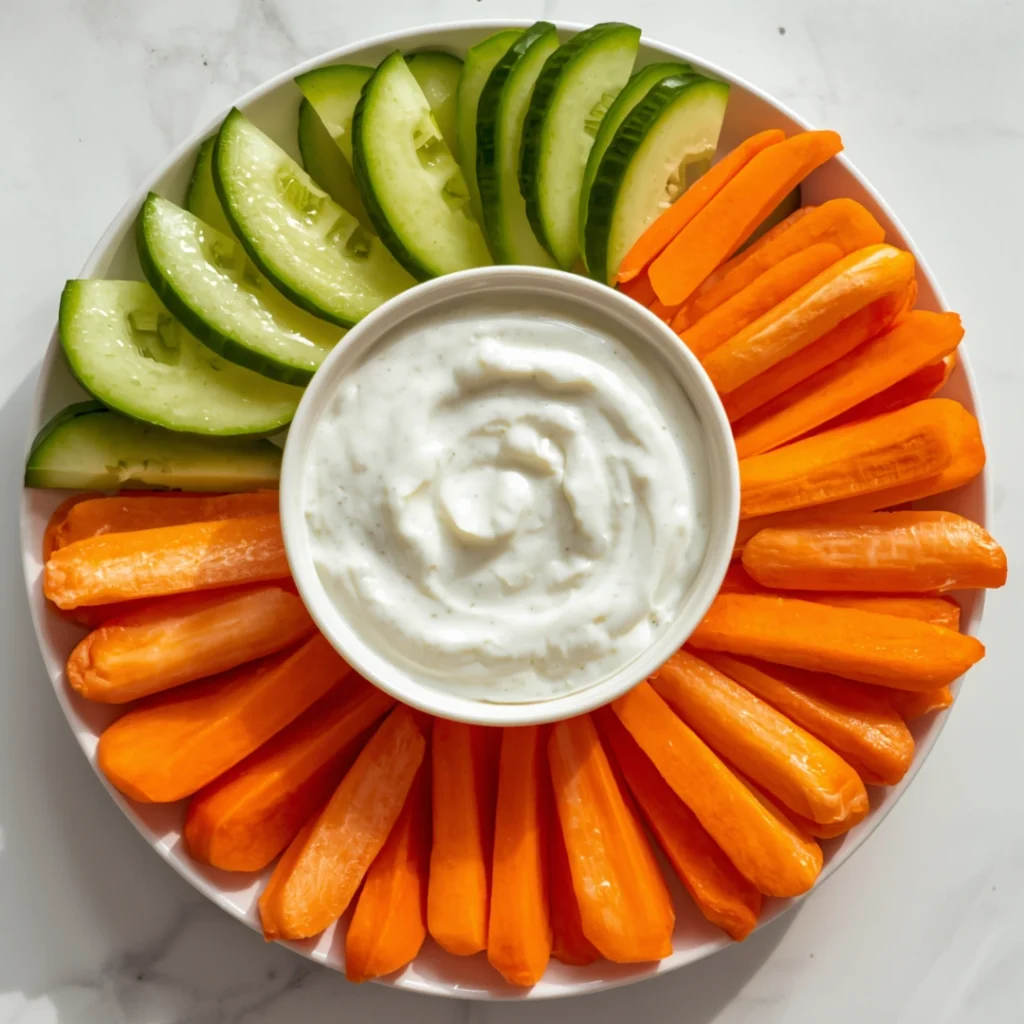 Greek Yogurt Dip with Veggies