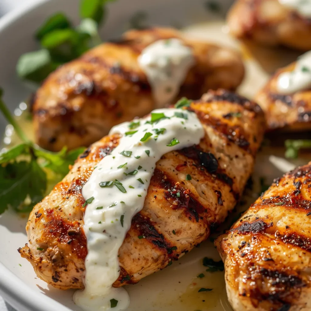 Greek Yogurt Marinated Chicken