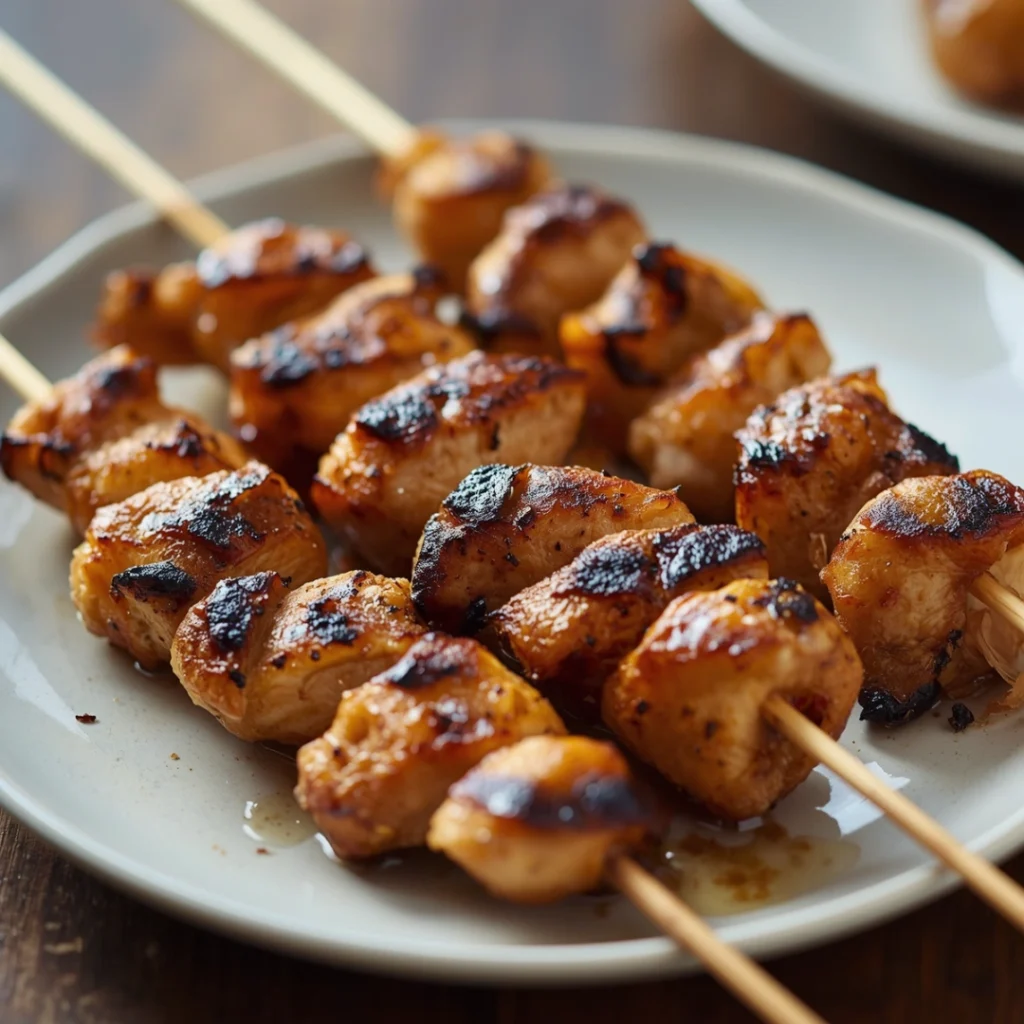 Grilled Chicken Skewers