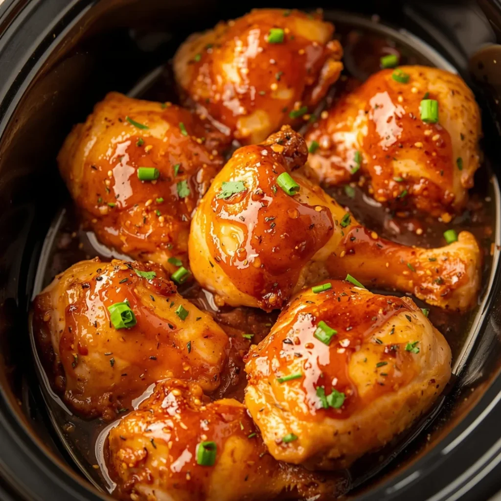 Honey Garlic Chicken Slow Cooker