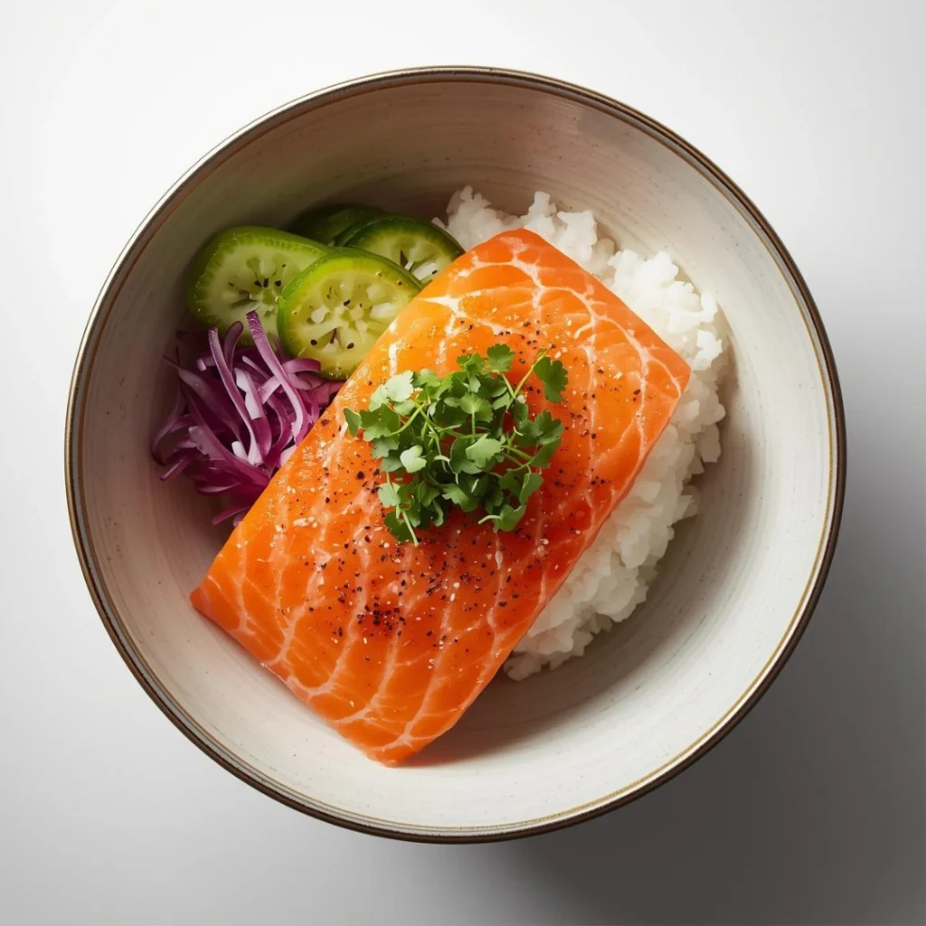 Japanese Salmon Bowl