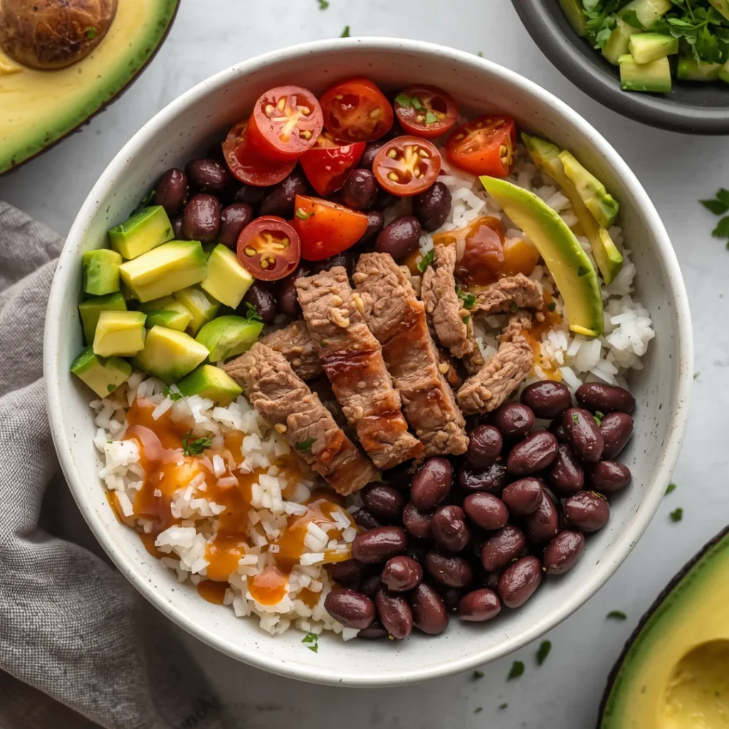 Lean Beef Burrito Bowl