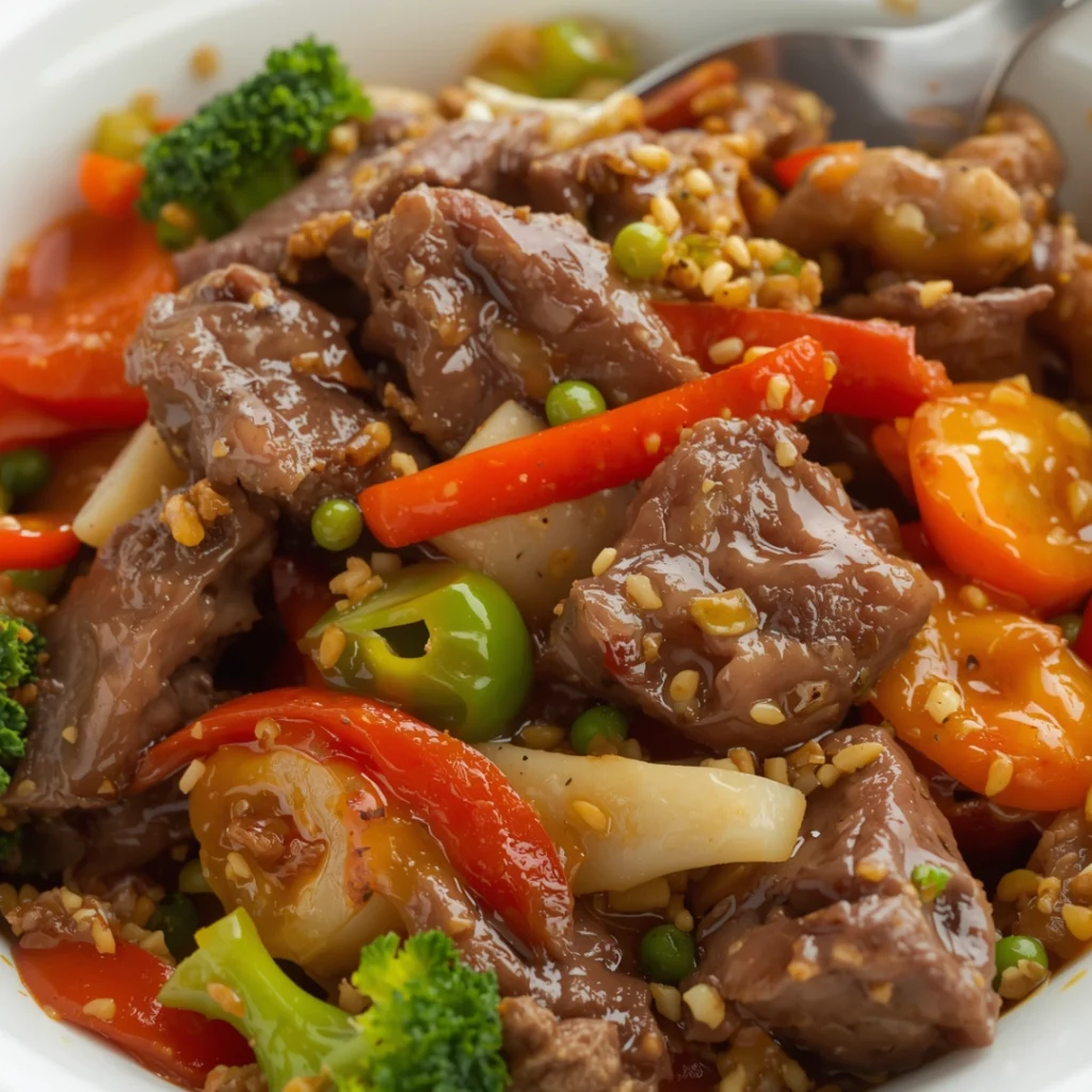 Lean Beef Stir Fry with Veggies