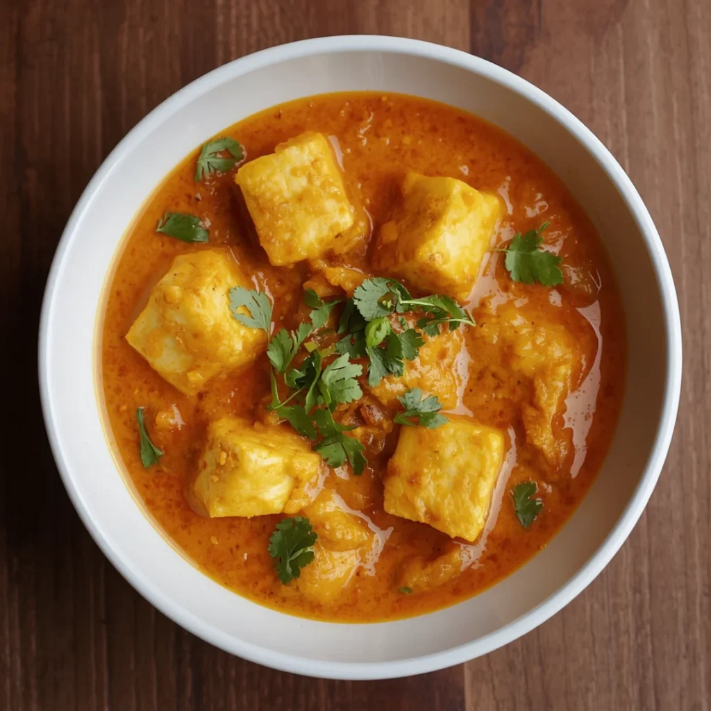Low Fat Paneer Curry
