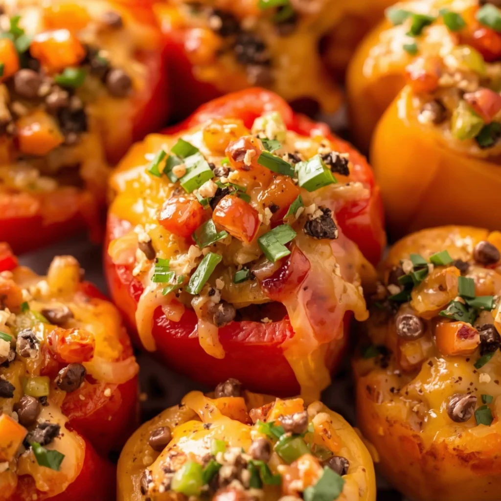 Mini Bell Pepper Nachos