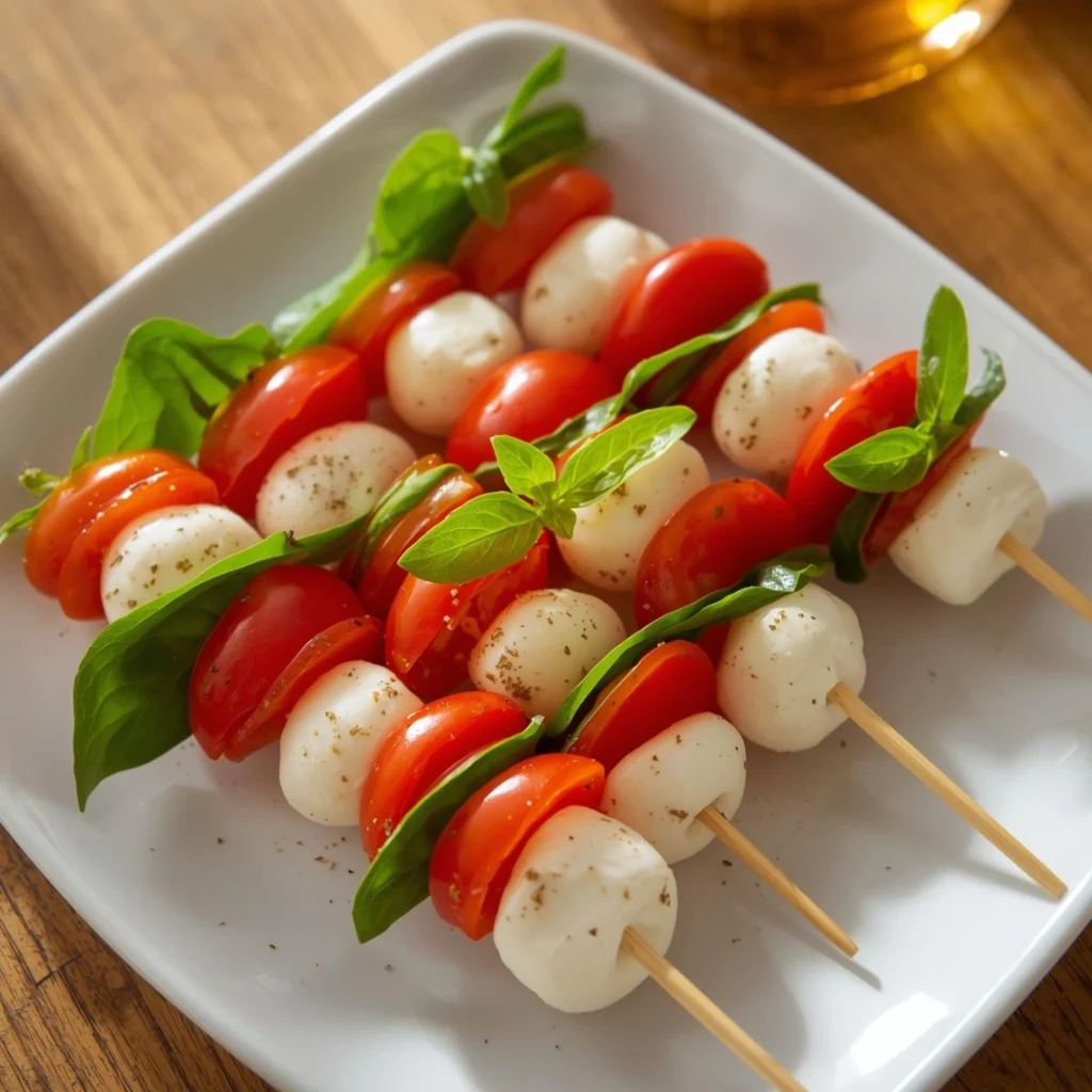 Mini Caprese Skewers 1