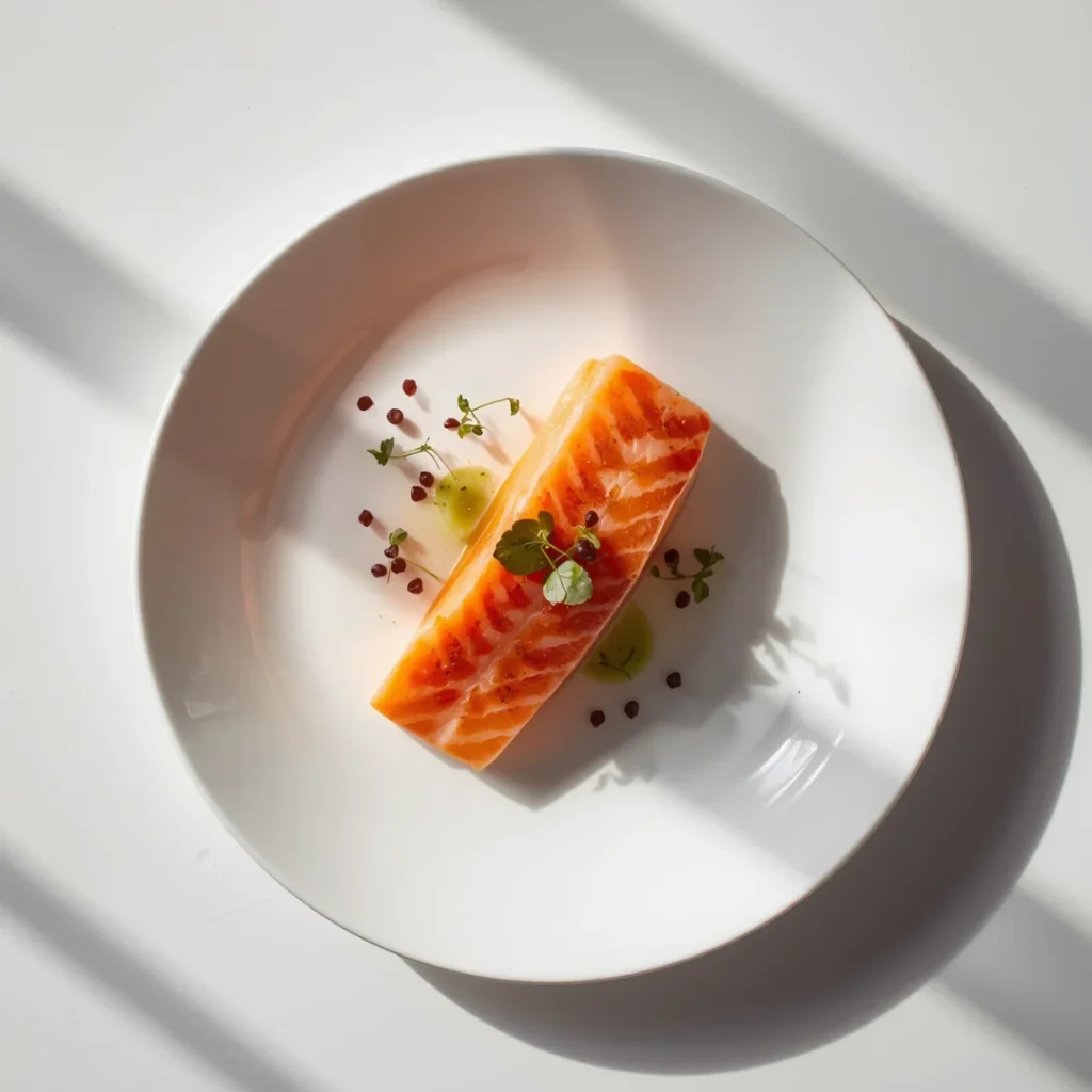 Minimalist Salmon Dish