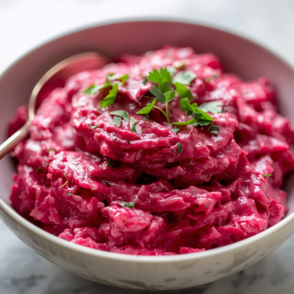 Pink Beet Salad Bowl