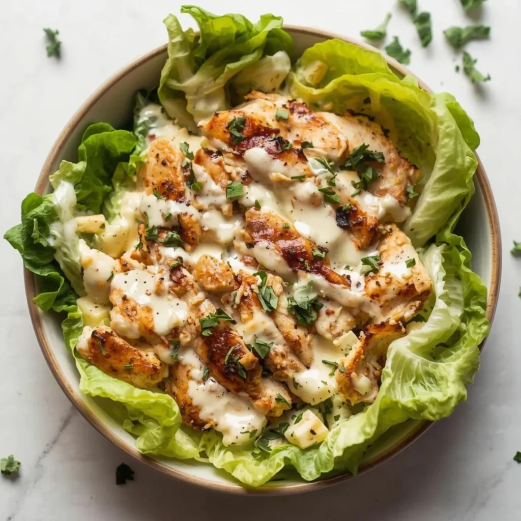 Quick Chicken Caesar Salad