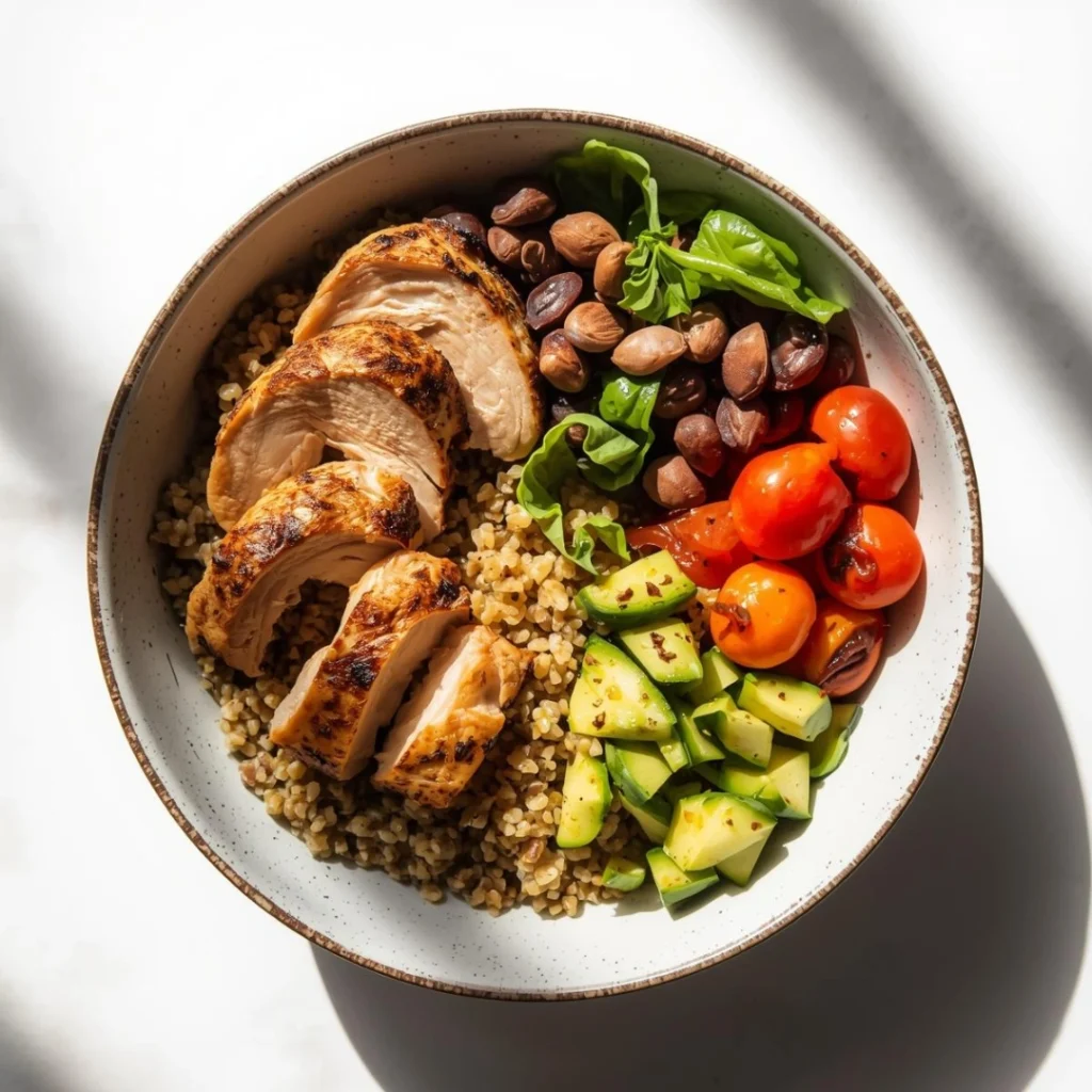 Quinoa Chicken Bowl